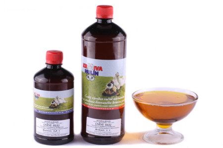 Lněný olej - lisovaný za studena - pro psy 500ml